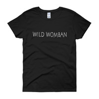 WILD WOMBAN Women's short sleeve t-shirt - Thumbnail 2