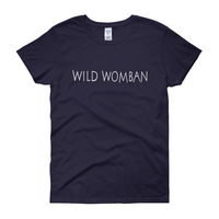 WILD WOMBAN Women's short sleeve t-shirt - Thumbnail 3