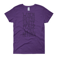 SISTERS UNITE Women's short sleeve t-shirt - Thumbnail 2