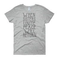 SISTERS UNITE Women's short sleeve t-shirt - Thumbnail 3
