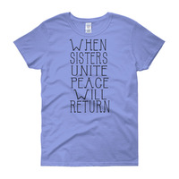 SISTERS UNITE Women's short sleeve t-shirt - Thumbnail 6