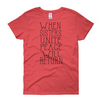 SISTERS UNITE Women's short sleeve t-shirt - Thumbnail 7
