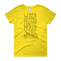 SISTERS UNITE Women's short sleeve t-shirt - Thumbnail 10
