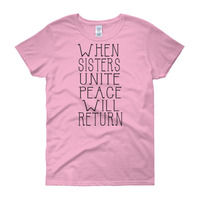 SISTERS UNITE Women's short sleeve t-shirt - Thumbnail 12
