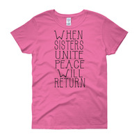 SISTERS UNITE Women's short sleeve t-shirt - Thumbnail 13