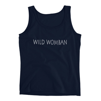 Wild womban ladies' tank