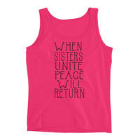 SISTERS UNITE Ladies' Tank - Thumbnail 5