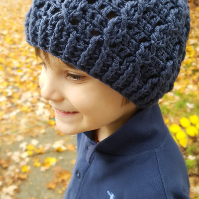 Cable cross beanie (rts)