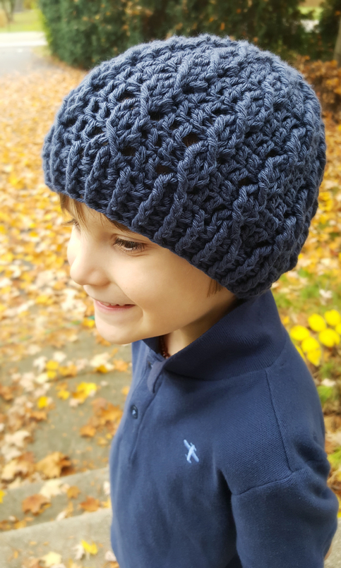 Cable Cross Beanie (RTS)