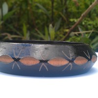 Wood Tribal Disk  - Thumbnail 3