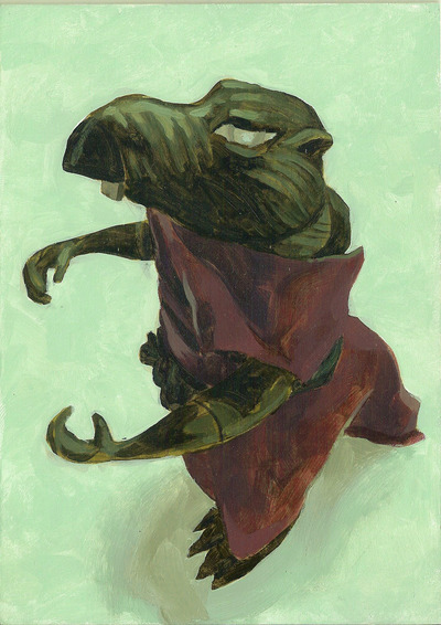 Master Splinter painting