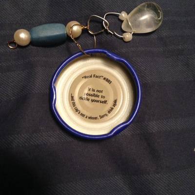 Snapple keychain #28