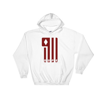 Kappa alpha psi 1911 diamond nupe white hoodie