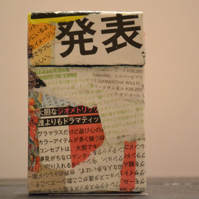 Japanese collage case