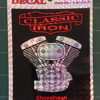 Motorcycle Prism Stickers - Vintage - Thumbnail 4