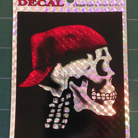 Skull Prism Stickers - Vintage - Thumbnail 1