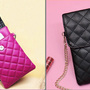 Best Mini Messenger Bag 2 Layer Cellphone Wallets PW04-4