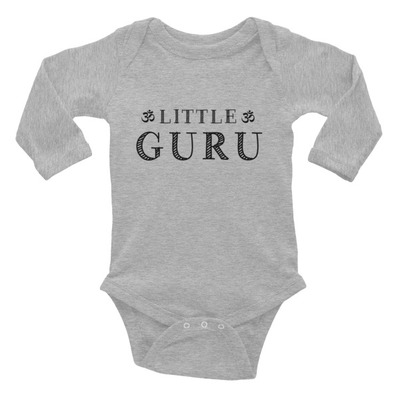 LITTLE GURU Infant Long Sleeve Bodysuit