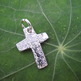 Cross Charm Necklace with pearl-1