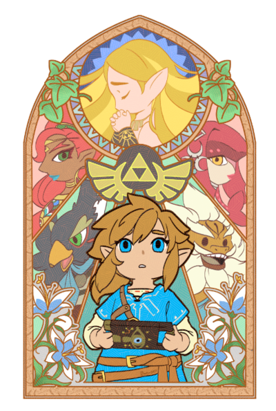 Legend of Zelda - Breath of The Wild Print