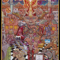 "Candyland Tyrant" fine art print