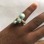 Larimar and Silver Ring-2