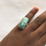 Larimar and Silver Ring-3