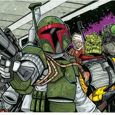 Bounty hunters 11x17