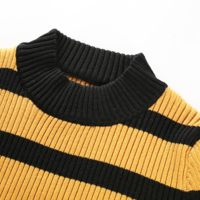 90'S STRIPE KNITTED TOP - Thumbnail 1