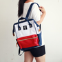 Color Block Travel Backpack, More Color Available-1