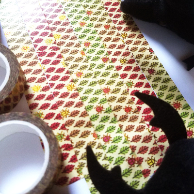 Beetles in the Brush Foil Washi!