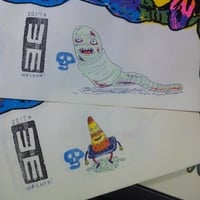 Blob Revelations Screen Print #3 Merm-FLOWER!! - Thumbnail 2