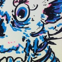 Blob Revelation Screen Print #2 Skele-thing! - Thumbnail 1