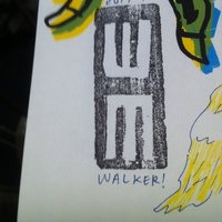 Blob Revelations Screen Print #1 Reptile-Lady-Thing! - Thumbnail 4