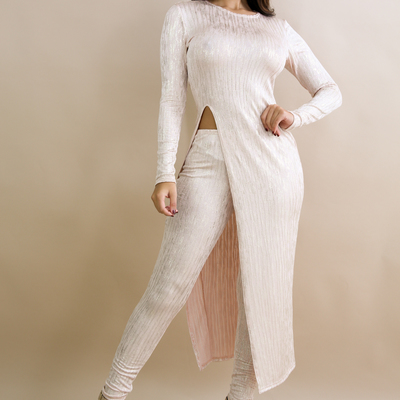 Sparkle rain pant set