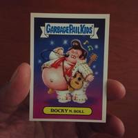 ROCKY N Roll Final Art - Garbage Pail Kids 2017 Philly Show Exclusive - Thumbnail 1