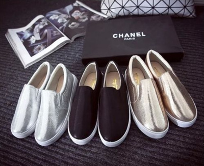 Beam Me Up Metallic Loafers