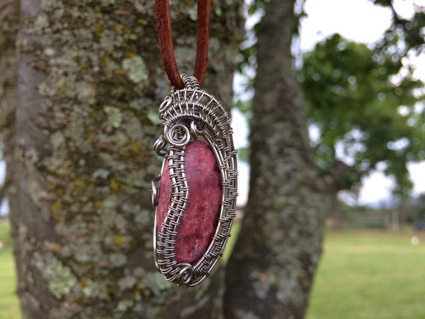 Thulite Pendant
