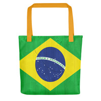 Brazil design Tote bag - Thumbnail 1