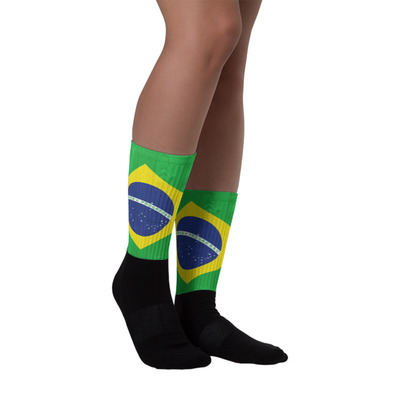 Brazil design socks