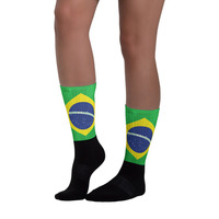 Brazil design Socks - Thumbnail 1