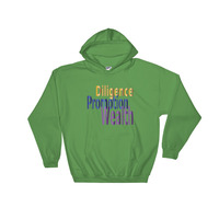 "Diligence" Unisex Hoodie - Thumbnail 3