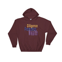 "Diligence" Unisex Hoodie - Thumbnail 4