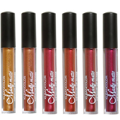Metallic matte lipgloss - corals