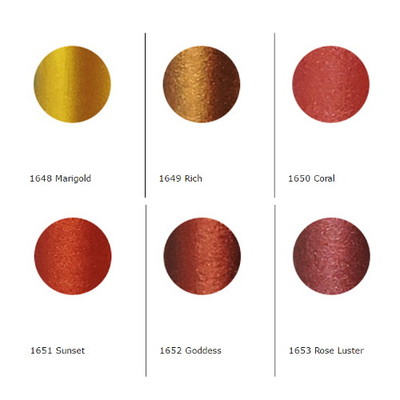 Metallic matte lipgloss - corals