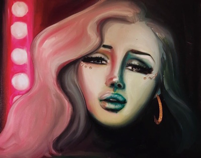 Iredescent Original Oil Painting