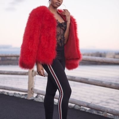 Stripe me down leggings