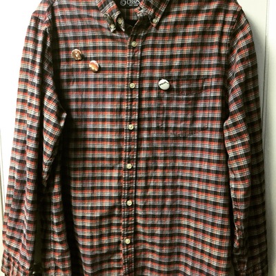 Metallica hammer of justice flannel