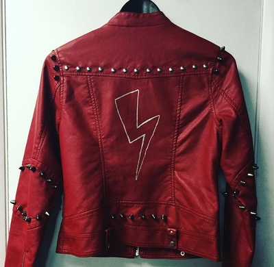 Thriller Red Leather Jacket