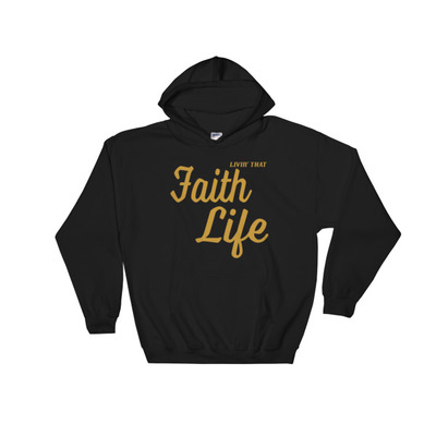 "faith life" unisex hoodies